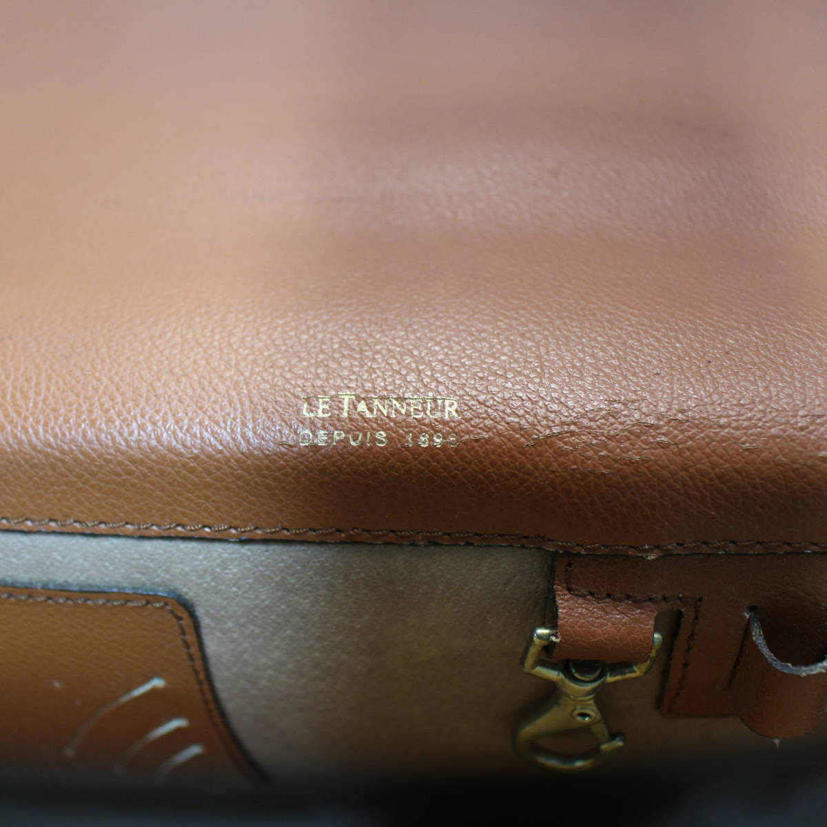 LE TANNEUR LEATHER BUSINESS 2WAY SHOULDER BAG/ルタヌアレザー2wayビジネスショルダーバッグ_画像9