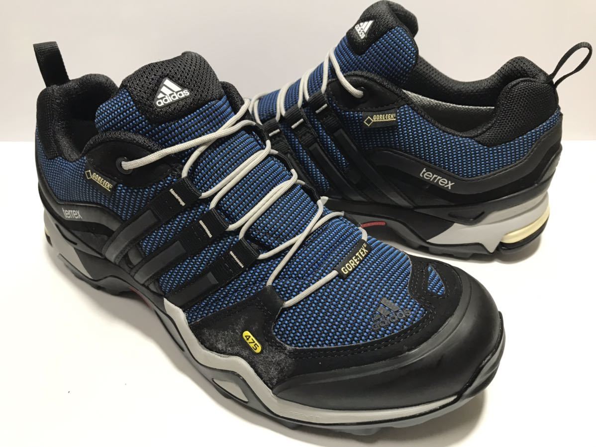 即決!! adidas アディダス B33239 TERREX FAST GTX GORE-TEX ネイビー us 9.5 / 27.5cm テレックス ゴアテックス_画像4