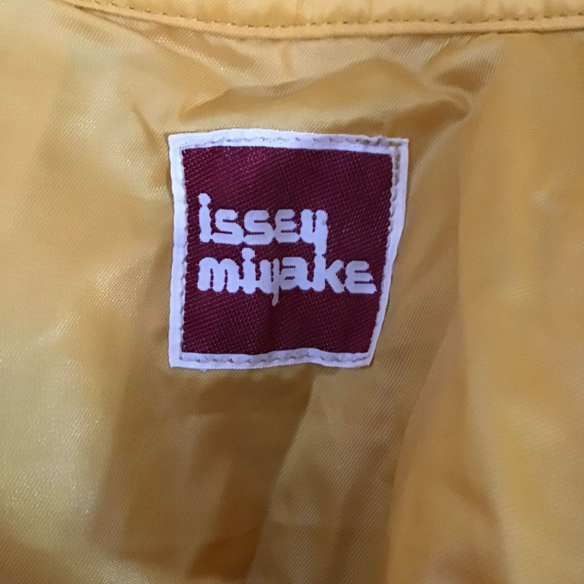 issey miyake 80s レインコート　イカ　archive pacckman _画像5