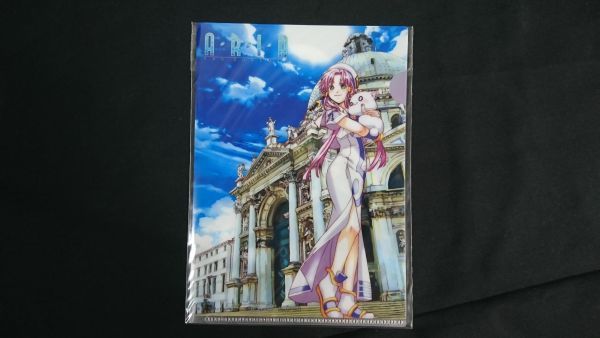 【非売品】『アリア ARIA The ORIGINATION テレカ(未使用品)+ミニクリアファイル(未開封品)』天野こずえ/水無灯里/藍華/アリシア/アリス_画像4