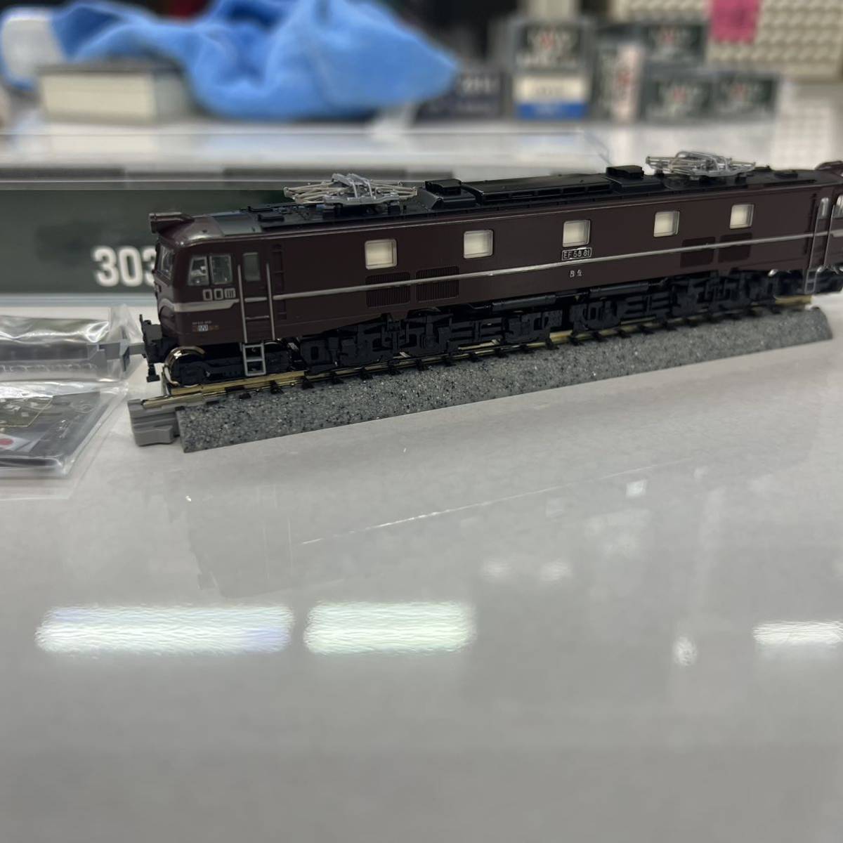 【未使用 中古品】 KATO 3038 EF58 61 お召機 Nゲージ 鉄道模型 _画像4