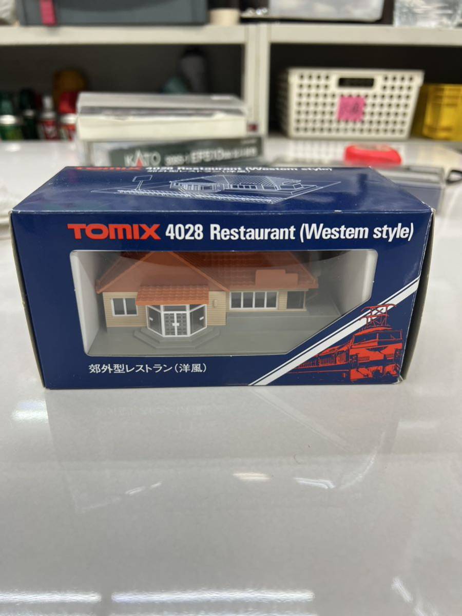 TOMIX 4028 レストラン 洋風 Nゲージ 郊外型レストラン _画像1