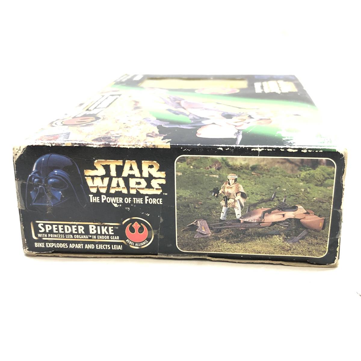 ★未開封品 ケナー STAR WARS Power of The Force スターウォーズ スピーダーバイク with レイア フィギュア コレクション 現状品 ★C00759の画像2