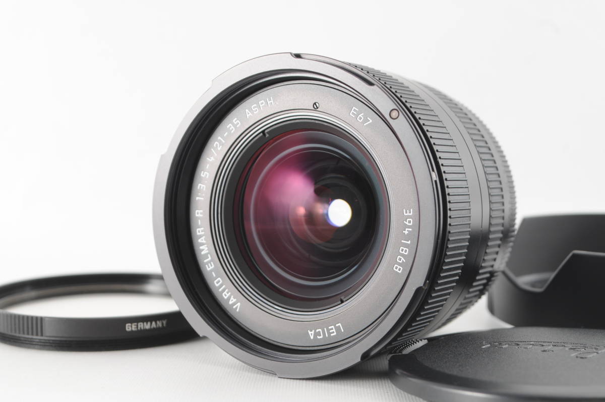 ★超美品★ Leica ライカ VARIO-ELMAR-R 21-35mm F3.5-4 ASPH. E67 ROM 付属品付! ■清潔で非常に美しい外観! 超クリアな光学系! 完動品!_画像2