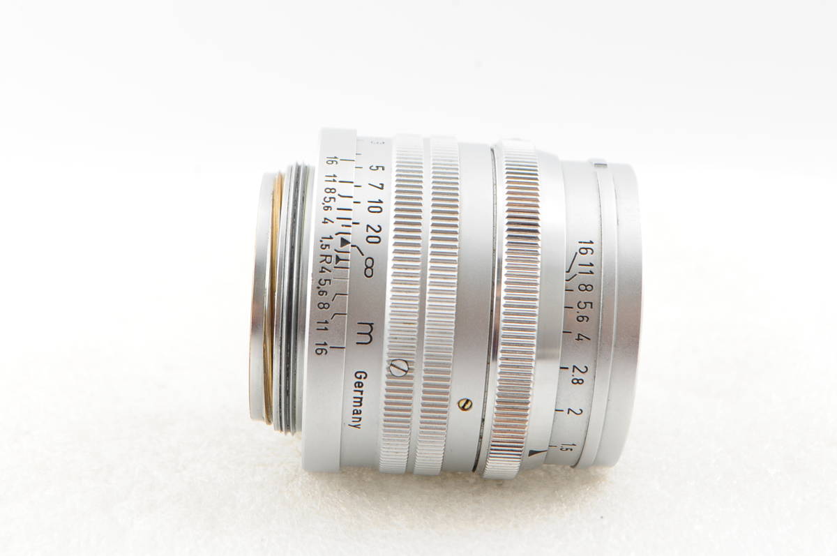 ★極美品★ LEICA ライカ Summarit ズマリット 50mm F1.5 Lマウント ■清潔感溢れる綺麗な外観! カビ・クモリなし! 完動品! 動作確認済み!_画像4