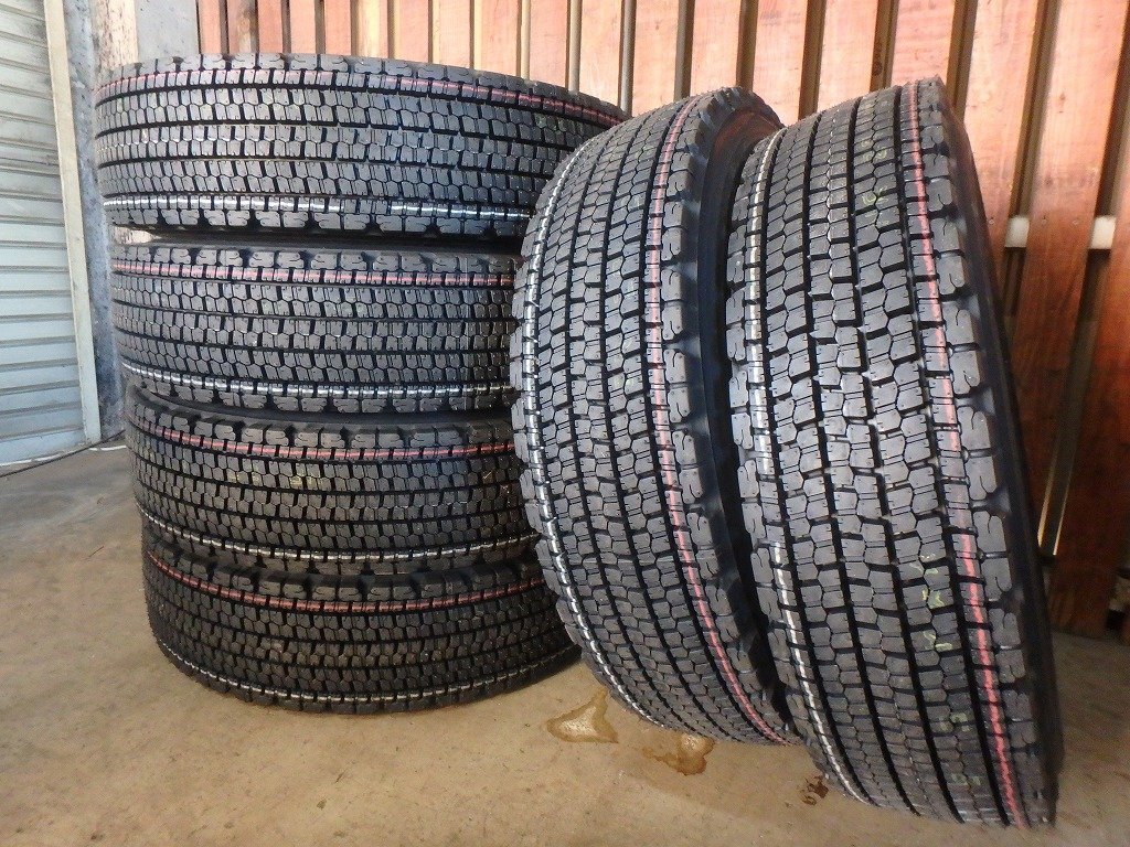 D963 2023年製 新品 送料無料【225/80R17.5 123/122】ブリヂストン W900 スタッドレス 6本 室内保管