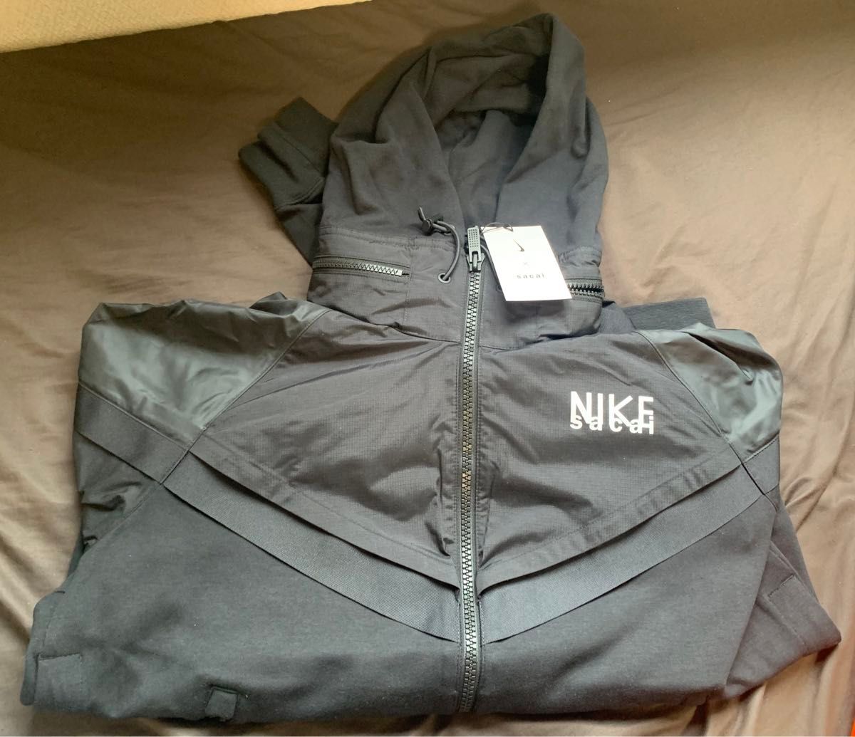 新品】ナイキ x sacai メンズ フルジップ パーカー Lサイズ 新品】ナイキ x sacai メンズ フルジップ パーカー Lサイズ