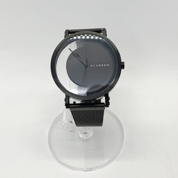クラスフォーティーン 腕時計 imperfect インパーフェクト クォーツ 日本製 シンプル メンズ ブラック KLASSE14 時計 DF9282■