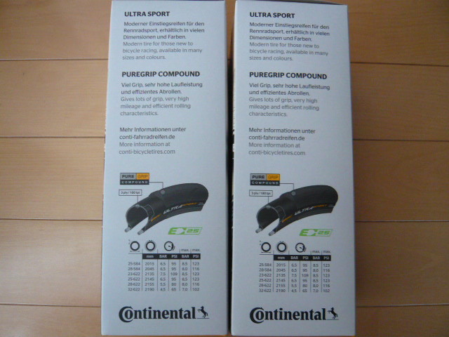 ★ Continental コンチネンタル ULTRA SPORT3 ウルトラスポーツ3 700×28C BLACK 2本セット _画像6