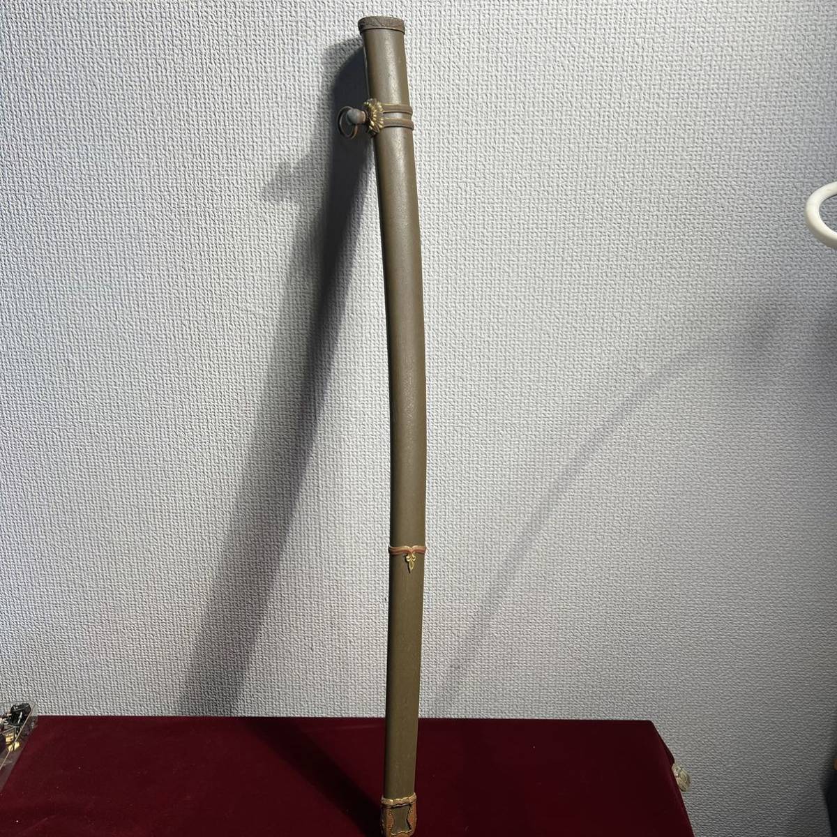 旧日本軍 陸軍将校 九八式軍刀 鞘 鉄鞘 74㎝ 良い状態 本物 当時物