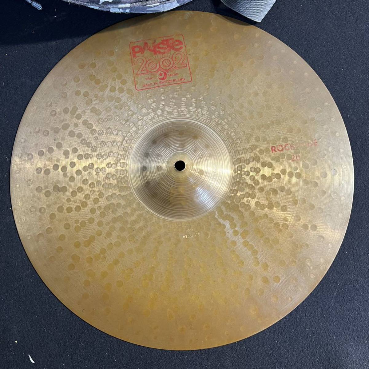 パイステ Paiste 2002 Rock Ride 20 ケース付きf121_画像2