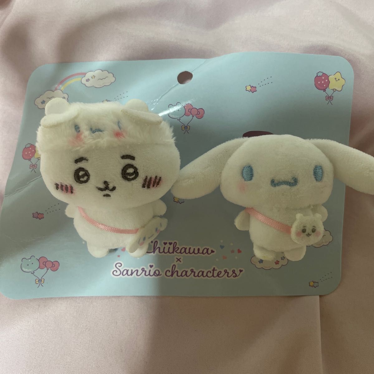 ちいかわ サンリオ シナモロール ペアブローチ|Yahoo!フリマ ちいかわ サンリオ シナモロール ペアブローチ|Yahoo!フリマ