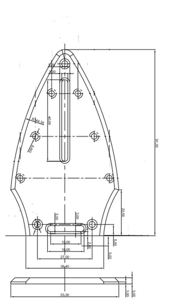 Dietrich Parts String Butler V5 シルバー/シルバーピン フライングVのチューニング安定に #STBUTLER-V5-SVSV_画像4