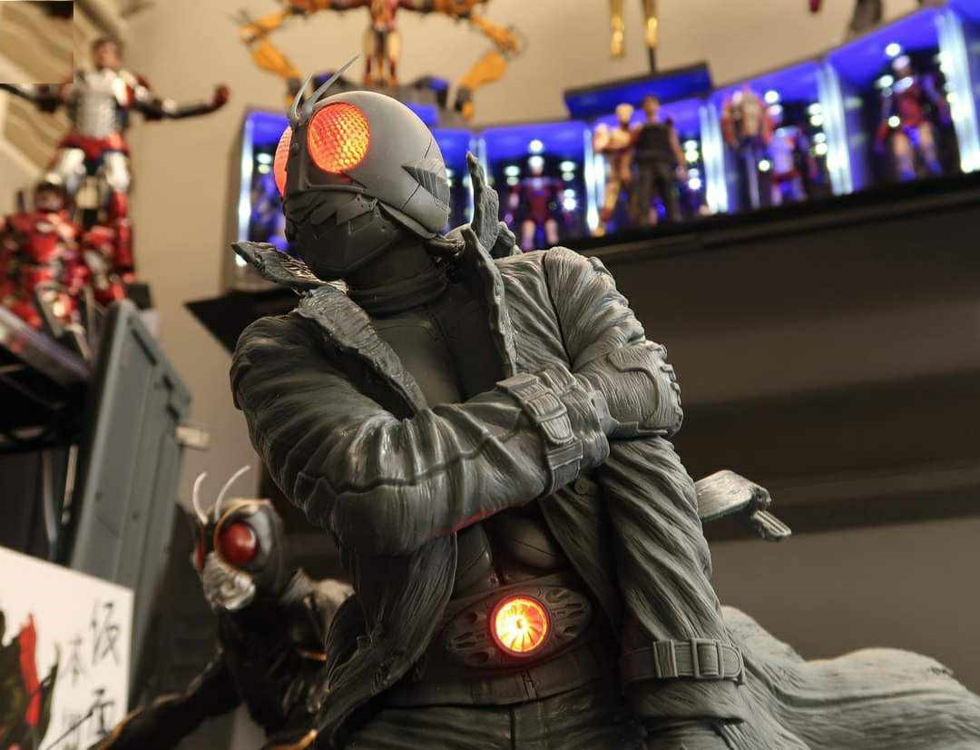 新品未使用1/6スケール 新仮面ライダー ガレージキット (未組立 新品未使用1/6スケール 新仮面ライダー ガレージキット (未組立