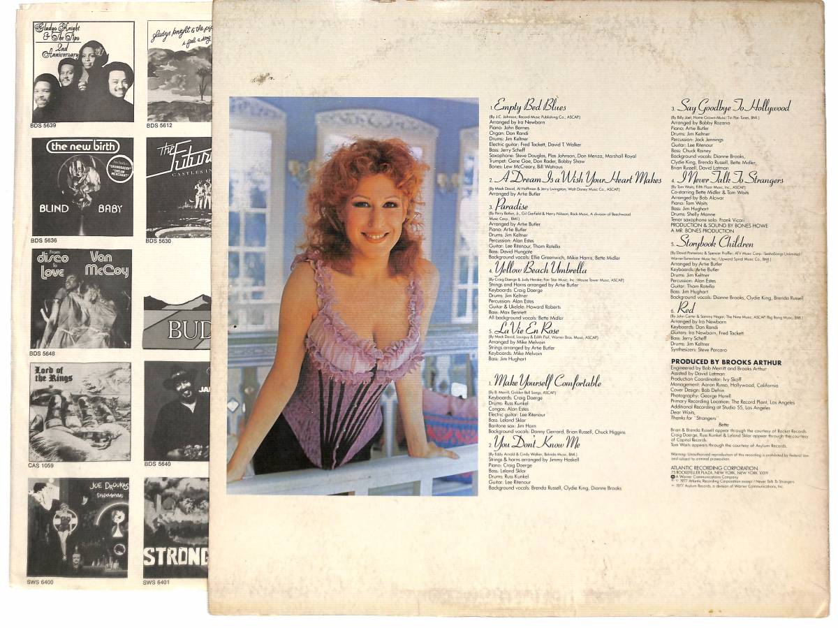 e0081/LP/米/Bette Midler/Broken Blossom_画像2