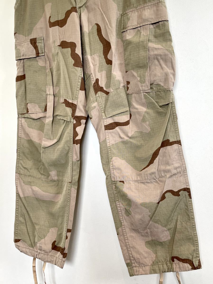 古着★US.ARMY 米軍 90s ビンテージ 3C デザートカモ カーゴパンツ ベージュ SMALL/SHORT_画像4