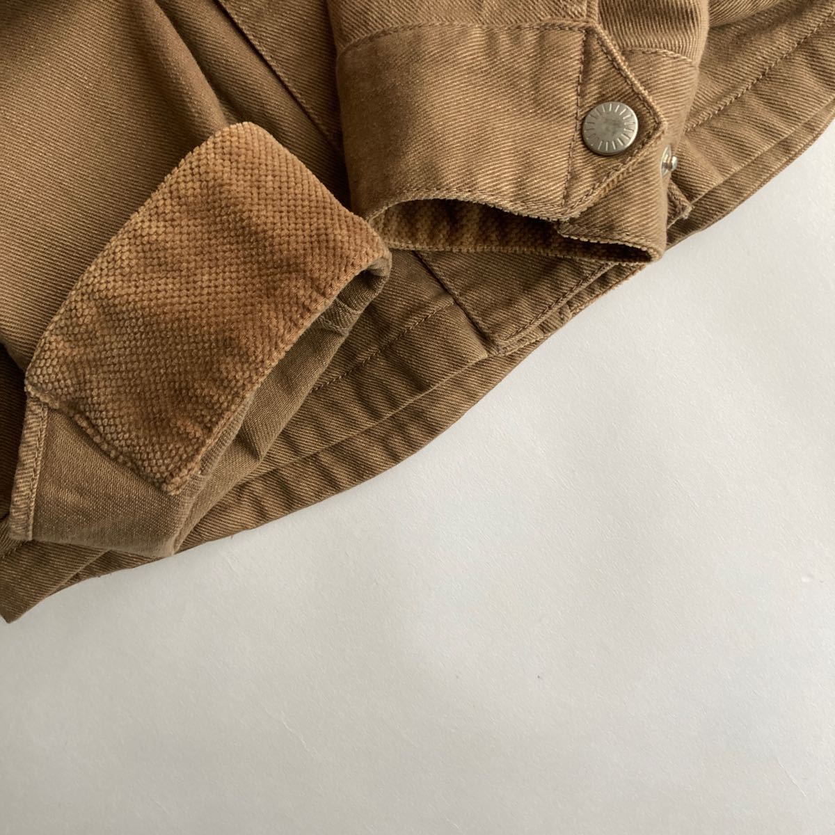 nonnative RIDER JACKET COTTON CHINO CLOTH made in Japan Nonnative motor cycle jacket cotton W Zip beige size 0 sk