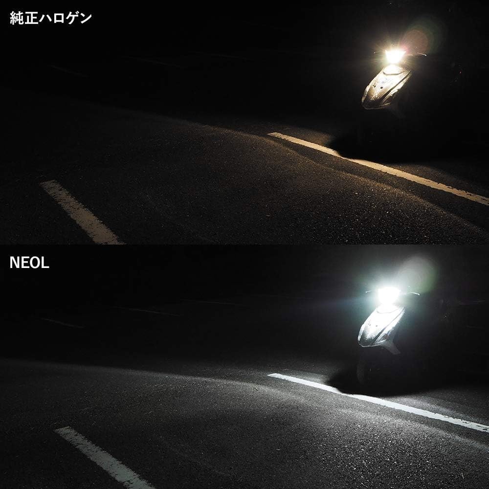 スフィアライト NEOL PH7型 6000K ミニバイク用 LED ヘッドライト DC/AC兼用 6000K ホワイト 2600lm (High) / 2000lm (Low) 1年保証_画像2