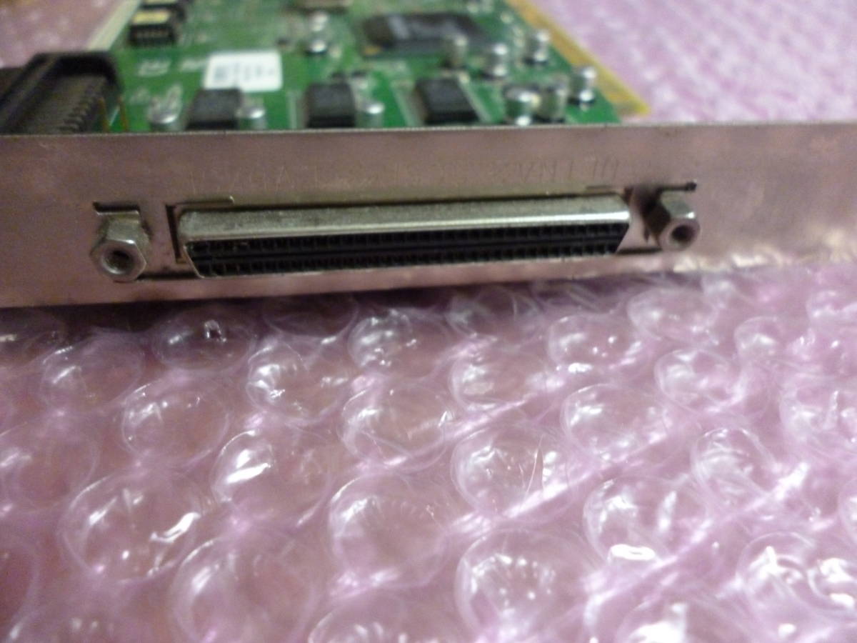 ★中古★adaptec AHA-2940U2B MAC SCSI PCIカード フラットケーブル付き ターミネーター付き？_画像2