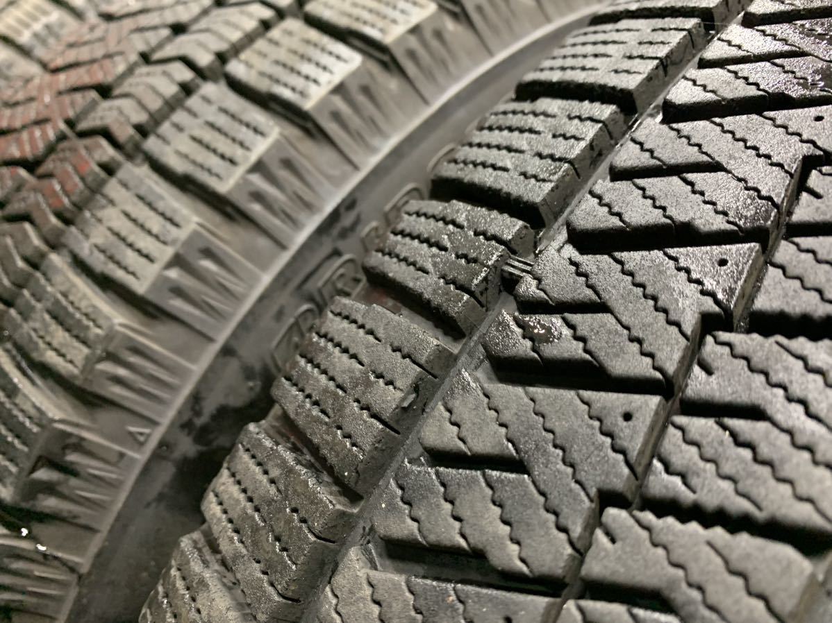 ブリヂストン BS ブリザック VRX2 225/60R17 2018年造アルファード ヴェルファイア スタッドレス ホイール4本セット 純正平面座ナット対応_画像6