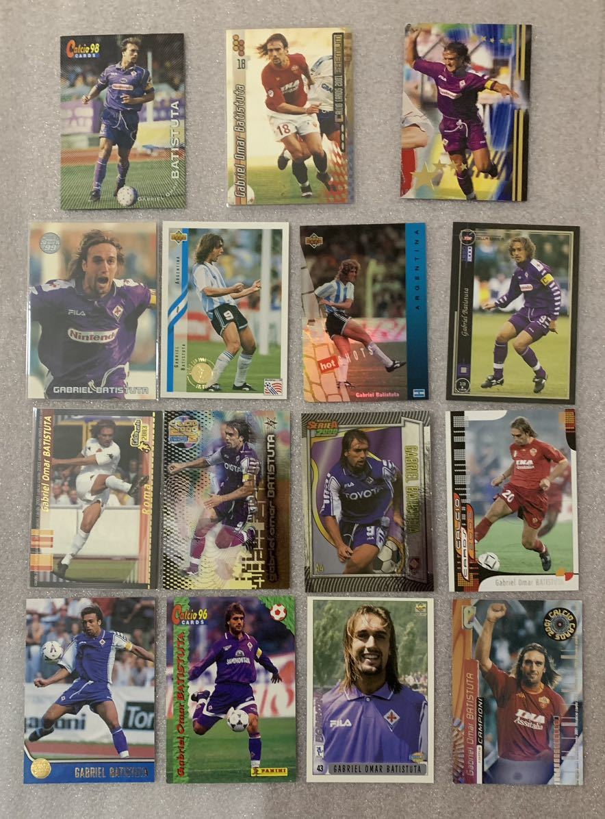 超レア RC Gabriel Batistuta Panini Calcio MC ルーキー ガブリエル・バティストゥータ サッカー カード まとめ売り_画像1