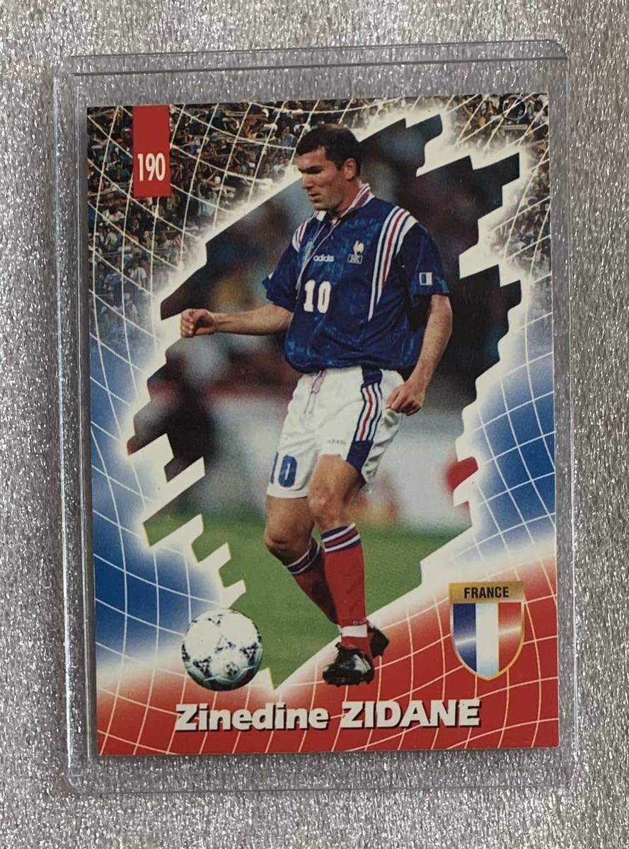 超レア Zidane DS France Foot 1998 ジダン レア フランスフット サッカー カードの画像1