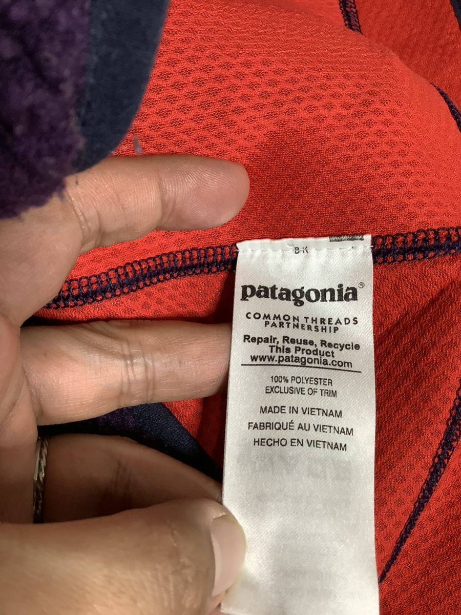 ふ1295 patagonia パタゴニア クラシックレトロX フリースベスト XS パープル 23083FA16_画像4