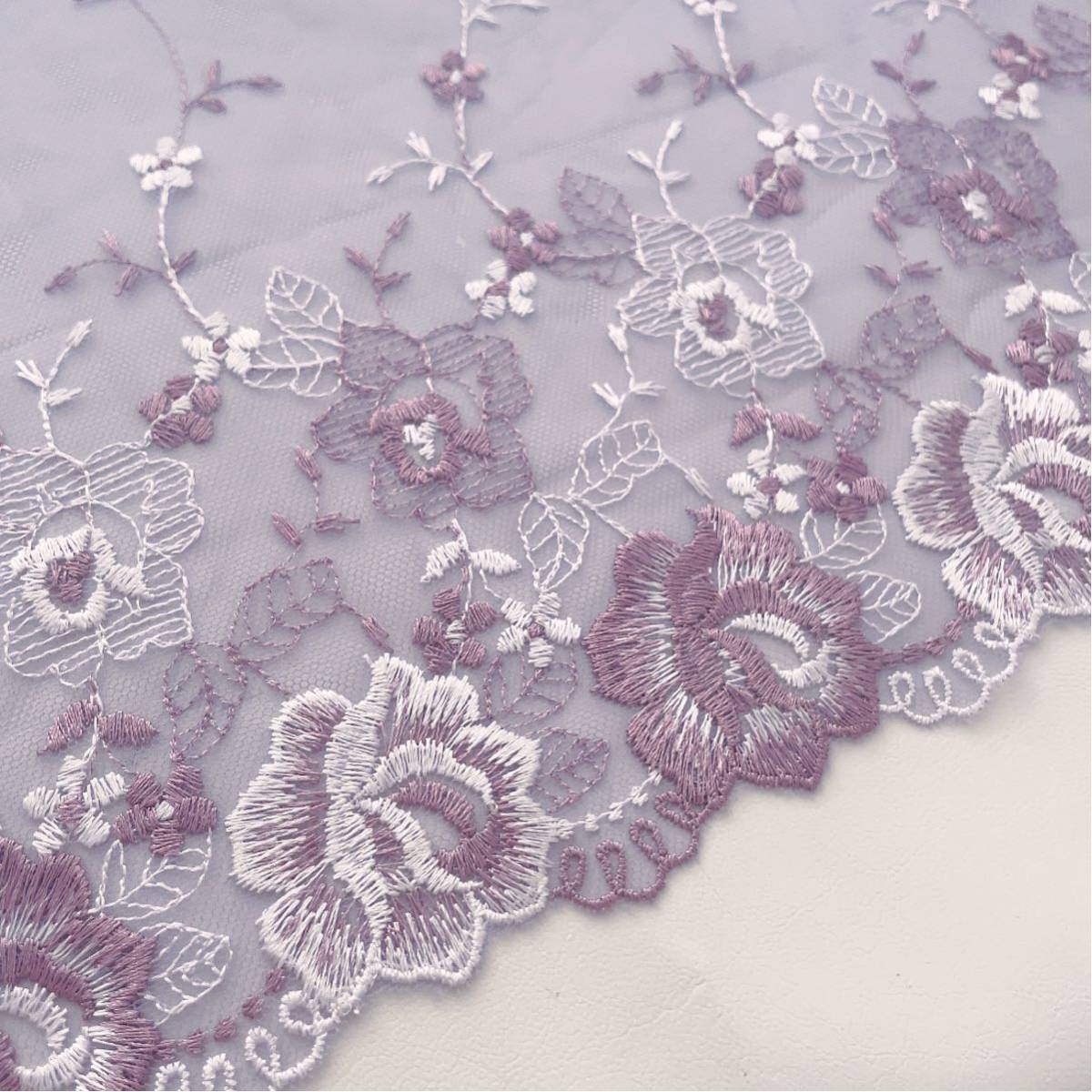 s960 новый продукт 4m цветочный принт фиолетовый симпатичный сверху товар вышивка кружевное полотно гонки 