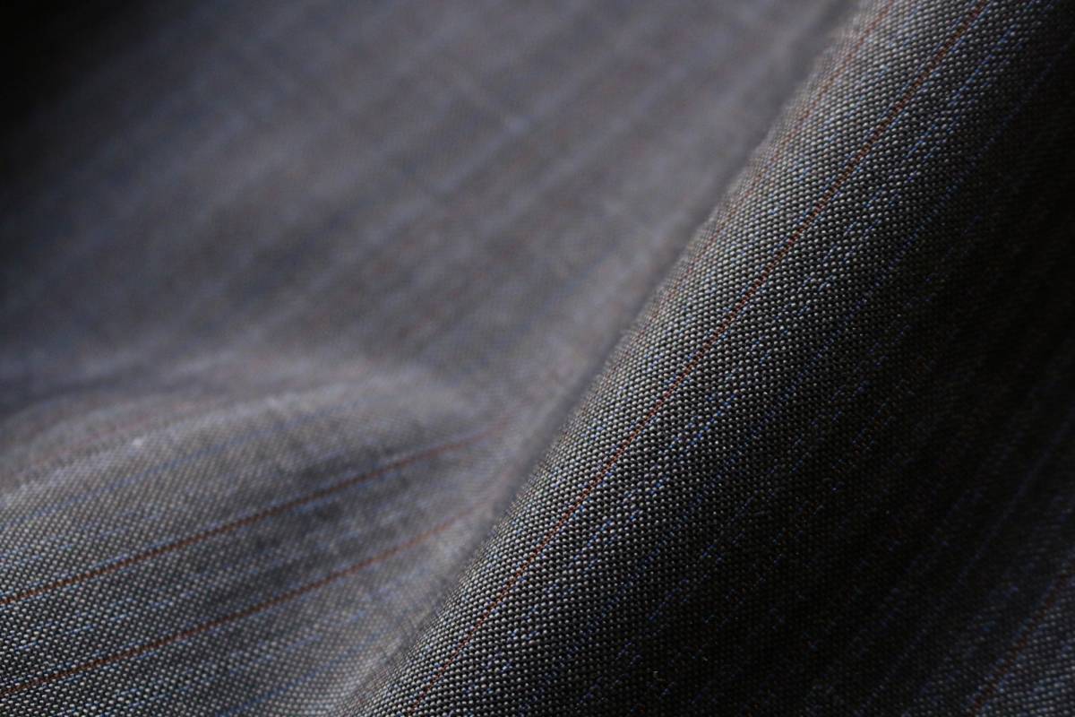 デッドストック／ビンテージ 英 SCABAL スキャバル レア ROYAL MONTEGO BAY KID MOHAIR　60% ＆ WOOL 3.1m 織りネーム 生地 紳士服地_画像9