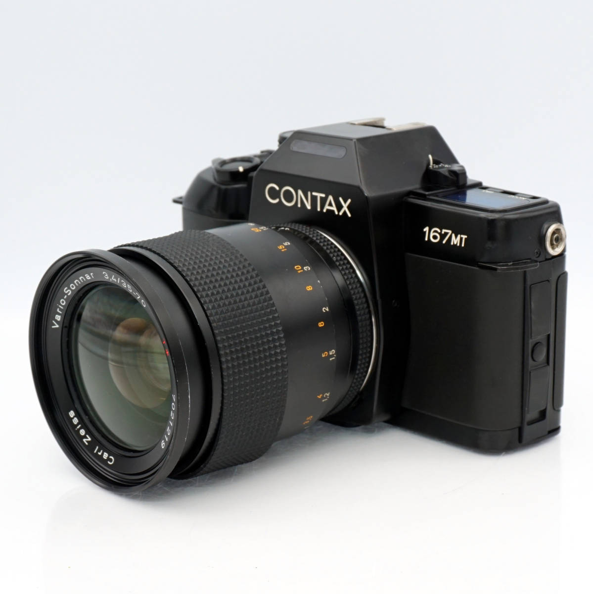 【動作確認済み】CONTAX 167MT レンズセット Carl Zeiss Vario-Sonnar 35-70mm F3.4 Macro◆コンタックス 一眼レフカメラ_画像3