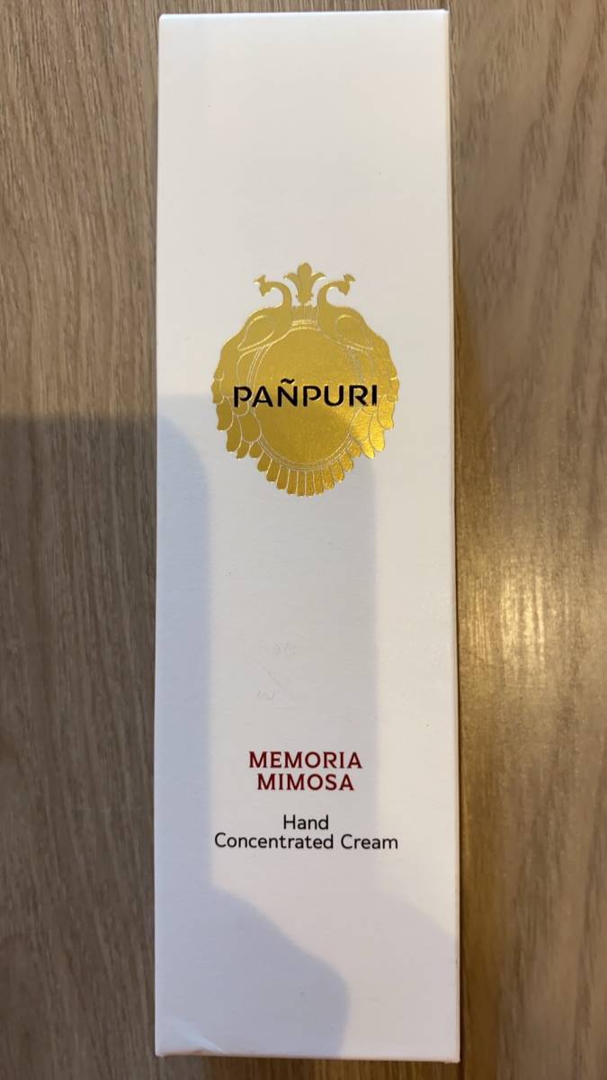 未開封　PANPURI Hand Concentrated Cream MEMORIA MIMOSA　パンピューリ　ハンドクリーム_画像1