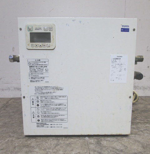 TOTO 電気温水器 REW25C2BH 430×400×390 中古厨房 /23L0908Z_画像3