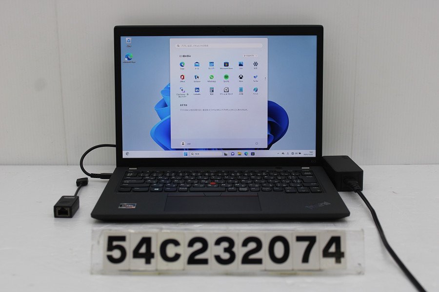 2022年春の ThinkPad Lenovo X13 【54C232074】 2.3GHz/8GB/256GB(SSD)/13.3W/FHD(1920x1080)/Win11 5650U Pro 5 Ryzen Gen2 13インチ～