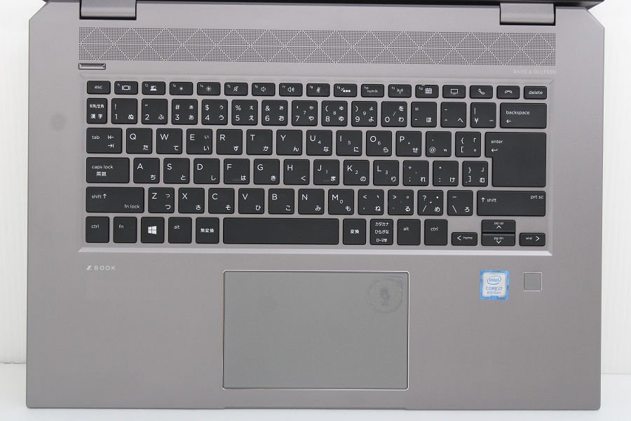 【ジャンク品】hp ZBook Studio G5 Core i7 8750H 2.2GHz/32GB/512GB(SSD)/Win11/Quadro P1000 液晶表示不良 AC欠品 【55A232700】_画像2