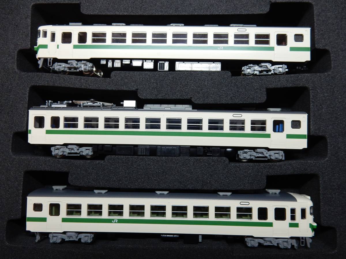 ■TOMIX 92294 JR 455系電車（東北本線）3両増結セット FW動力化・グレー台車化■_画像3