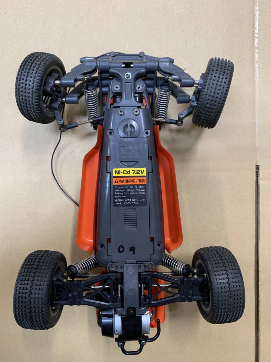 11＃W/2910　タミヤ TAMIYA 1/10 電動ラジコン RMR 110 バギーチャンプ　現状/未確認　80S_画像6