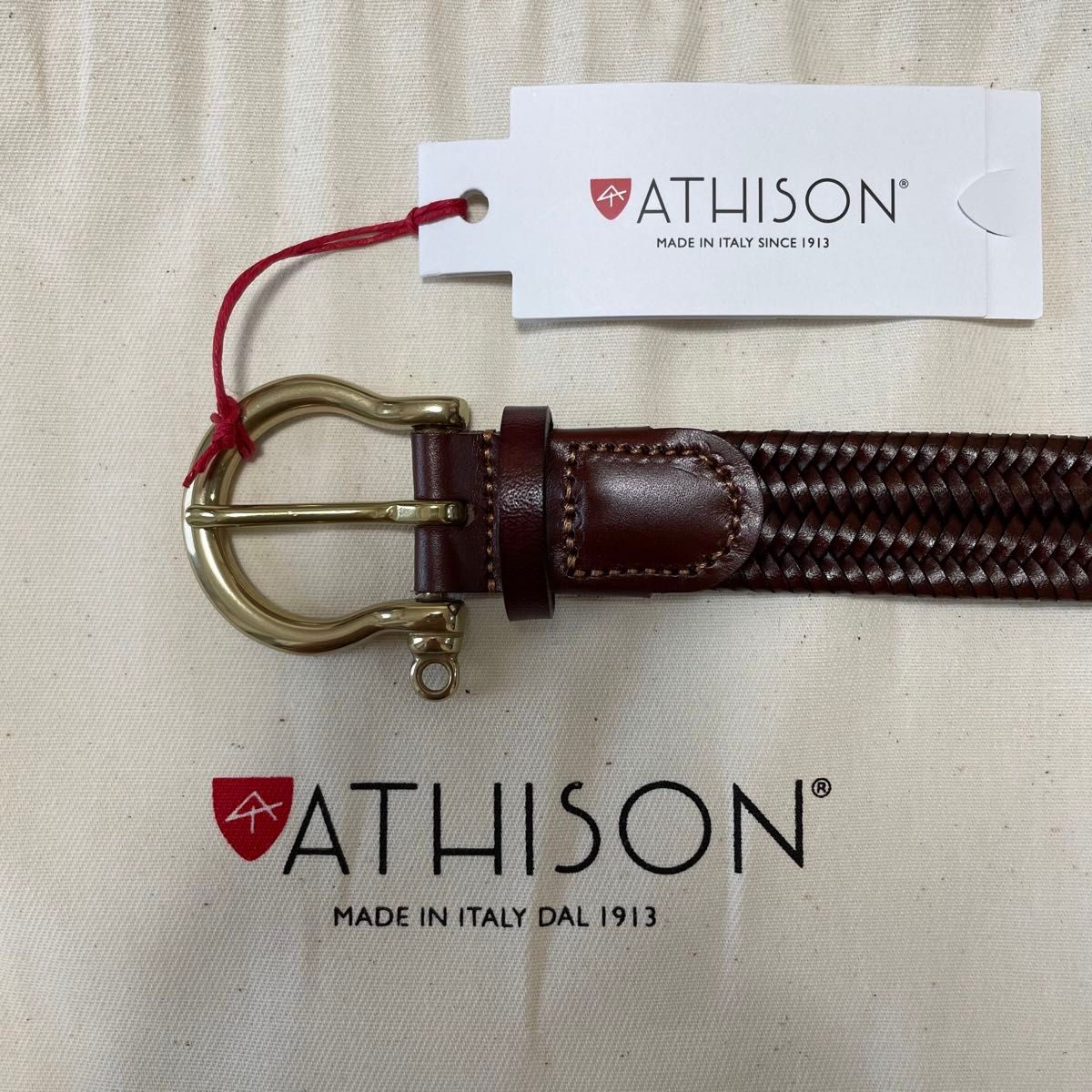 新品】大島拓身さん愛用 ATHISON レザーメッシュベルト|Yahoo 新品】大島拓身さん愛用 ATHISON レザーメッシュベルト|Yahoo