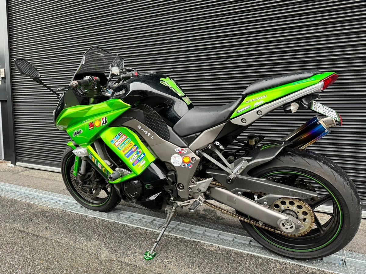 2011年式 ニンジャ1000 車検付 トリックスターマフラー付 コンディション抜群 GPZ1100 ZRX1200 ZZR1400 ZZR1200_画像4