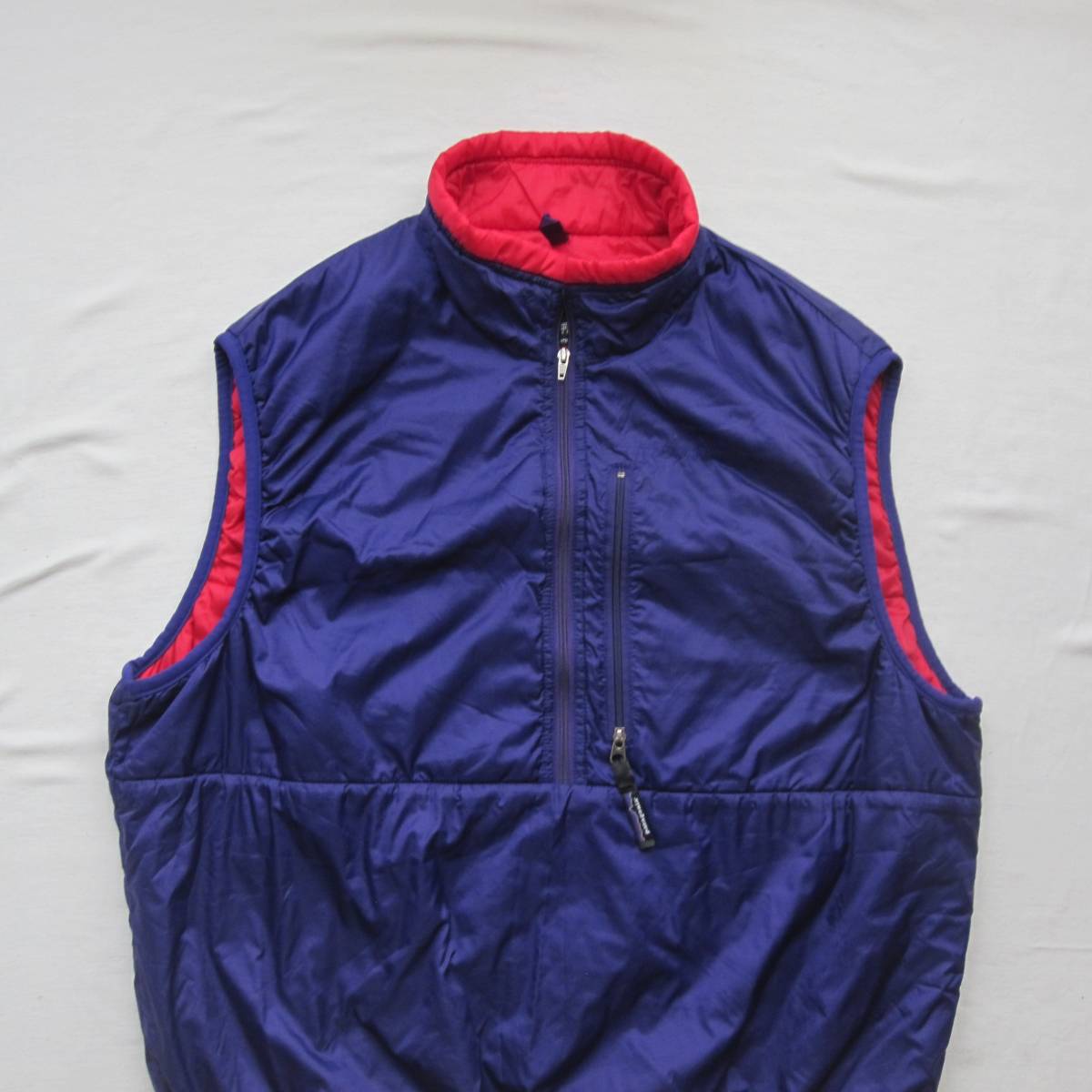 ☆'98 パタゴニア パフボール ベスト（L）紫×赤/ 1998年 / patagonia puffball / 90s / vintage mars / ダスパーカ_画像6