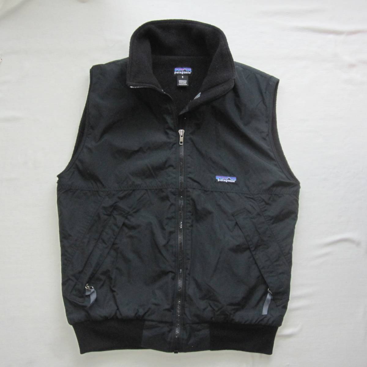 ☆デッド 90s パタゴニア シェルドシンチラ ベスト(S)黒 ☆デッド 90s パタゴニア シェルドシンチラ ベスト(S)黒