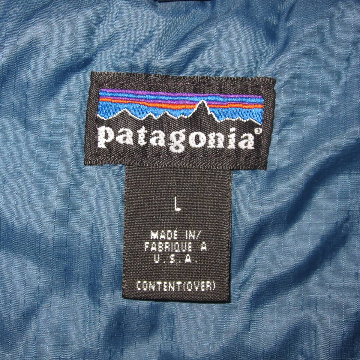 ☆デッド パタゴニア パフボール ベスト（L）黒 / 2000年 / patagonia puffball / 90s / vintage mars / ダスパーカ_画像3