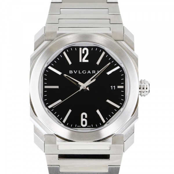 ブルガリ BVLGARI オクト ソロテンポ 102104 BGO38BSSD ブラック文字盤 新品 腕時計 メンズ_画像1