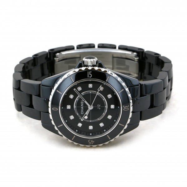 シャネル CHANEL J12 33mm H5701 ブラック文字盤 新品 腕時計 レディース_画像2