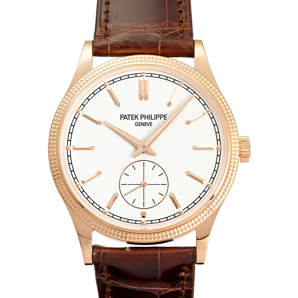  Patek * Philip PATEK PHILIPPE Calatrava 6119R-001 silver face new goods wristwatch men's 