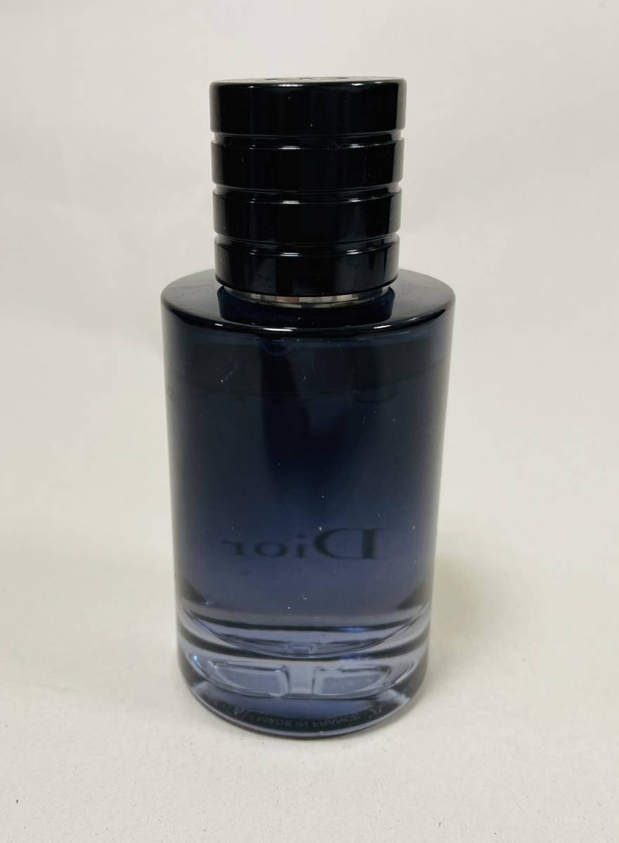 【MIA-9052TR】1円スタート Dior SAUVAGE ディオール ソヴァージュ EAU DE TOILETTE オーデトワレ 60ml フランス製 箱有 残量約8割 _画像3