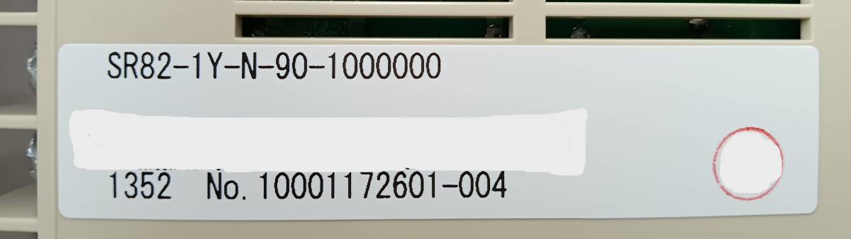 SHIMADEN SR82-1Y-N-90-1000000　 SR80シリーズ　ディジタル調節計100-240V AC 未使用　箱入_画像3