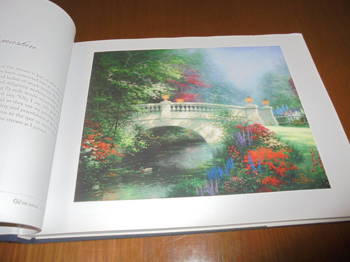  foreign book Thomas * gold ke-do book of paintings in print large book@175.-ji[Painter of Light ]Thomas Kinkade Thomas gold ke-do