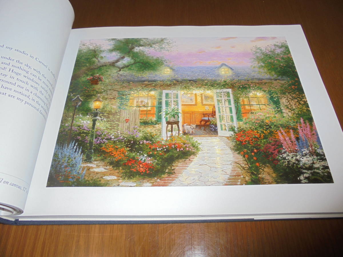  foreign book Thomas * gold ke-do book of paintings in print large book@175.-ji[Painter of Light ]Thomas Kinkade Thomas gold ke-do