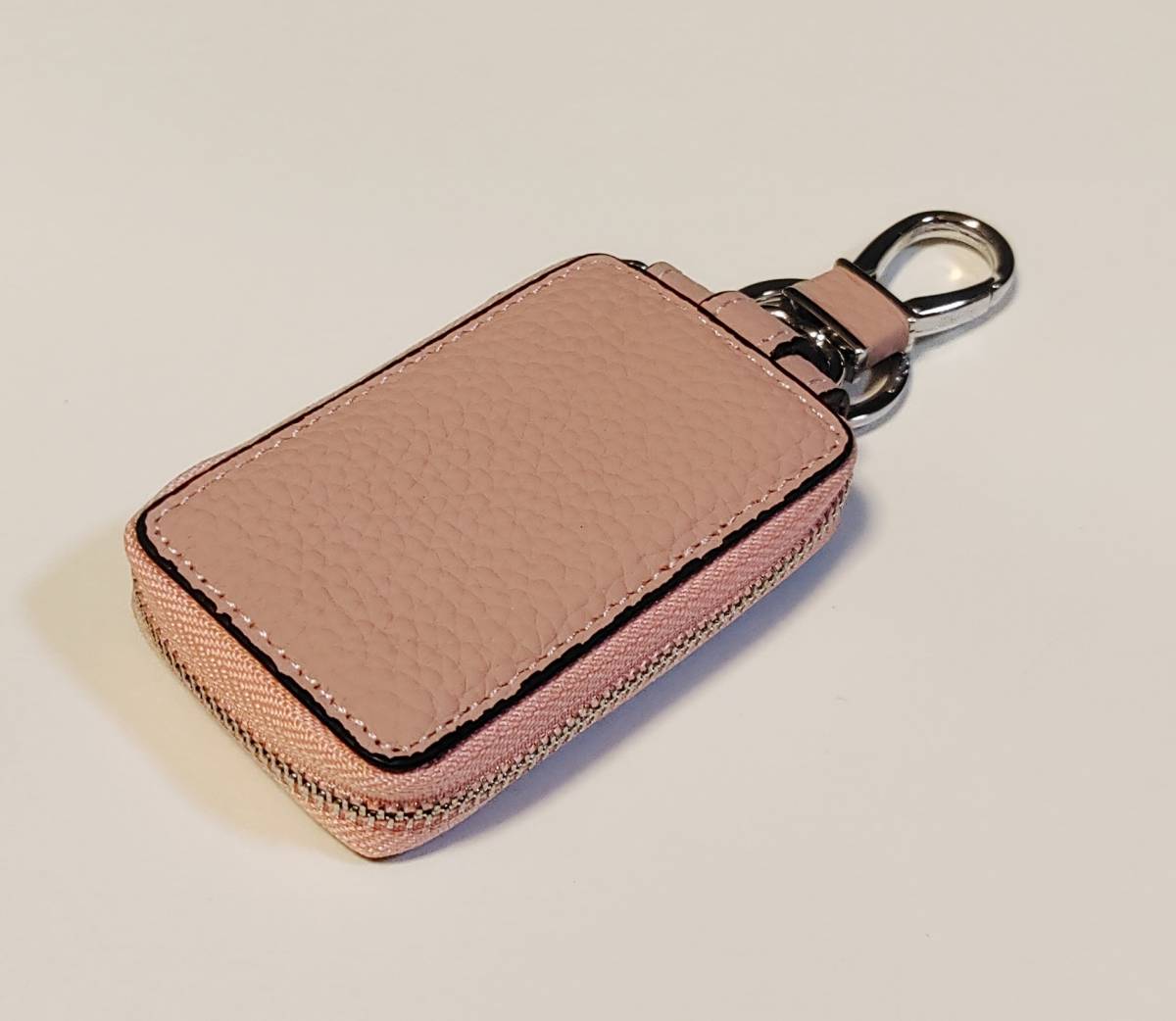  key case * new goods * unused goods original leather smart key key holder key key chain light pink 