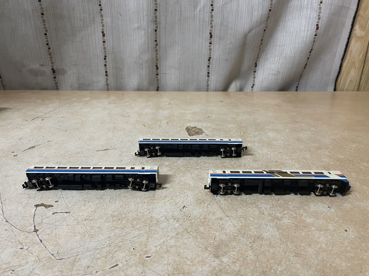 6zt1909 TOMIX JR 485系特急電車 かがやき きらめきカラー 鉄道模型 ジャンク_画像4